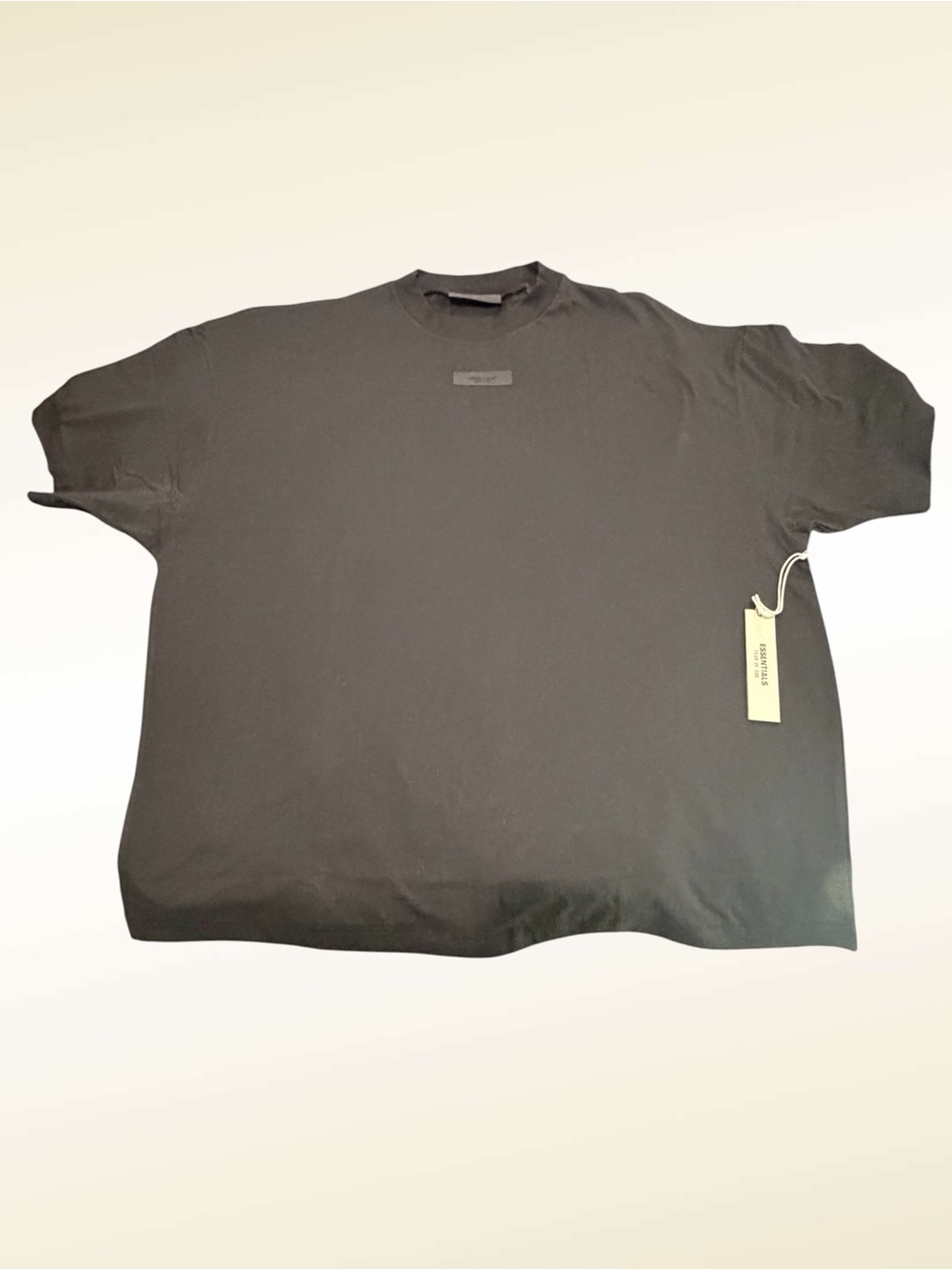 Essentials Men's Black Short Sleeve Crewneck T-Shirt